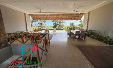Hermosa casa en renta vacacional para 10 personas. Con alberca privada, vista al campo de golf y al mar