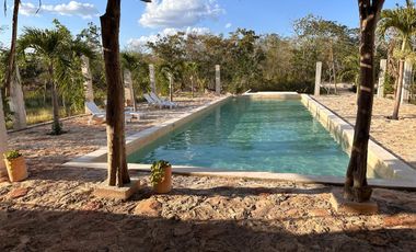 VENTA DE HOTEL ECOLOGICO A MEDIA HORA DE MERIDA