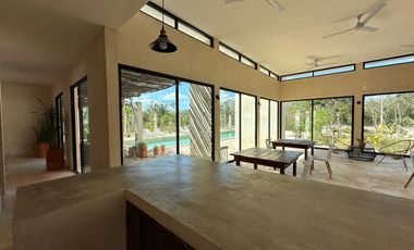 VENTA DE HOTEL ECOLOGICO A MEDIA HORA DE MERIDA
