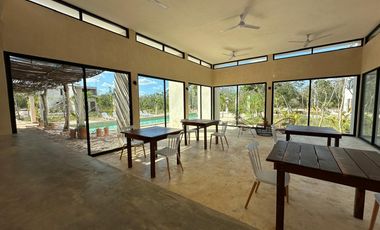 VENTA DE HOTEL ECOLOGICO A MEDIA HORA DE MERIDA