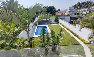 Casa Estilo contemporáneo En Burgos de Cuernavaca, Temixco Morelos.