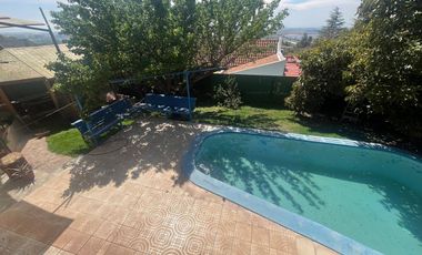 Casa Ampliada en Terreno de 735 m² en Lomas de lo Aguirre, Pudahuel.