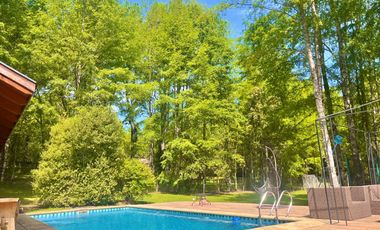 ARRIENDO CASA TEMPORADA PUCON - PISCINA Y HOT TAB