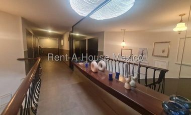 Departamento Amueblado en Renta en Naucalpan,Lomas de Tecamachalco CMB 25-1064.