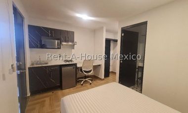 Departamento Amueblado en Renta en Naucalpan,Lomas de Tecamachalco CMB 25-1064.