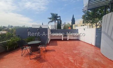 Departamento Amueblado en Renta en Naucalpan,Lomas de Tecamachalco CMB 25-1064.