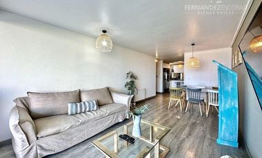 CONCON - ARRIENDO DEPTO AMOBLADO 3D 2B 1E 1B - ED. PANORAMA