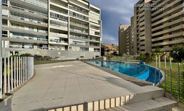 CONCON - ARRIENDO DEPTO AMOBLADO 3D 2B 1E 1B - ED. PANORAMA