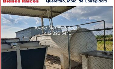 4,5 hectáreas en venta en Querétaro con Fábrica para elaboración de Quesos, Oficina y Departamento con 6 habitaciones.