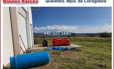 4,5 hectáreas en venta en Querétaro con Fábrica para elaboración de Quesos, Oficina y Departamento con 6 habitaciones.