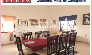 4,5 hectáreas en venta en Querétaro con Fábrica para elaboración de Quesos, Oficina y Departamento con 6 habitaciones.