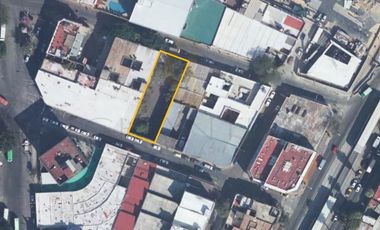 TERRENO EN VENTA CON DOS FRENTES EN GUADALAJARA CENTRO