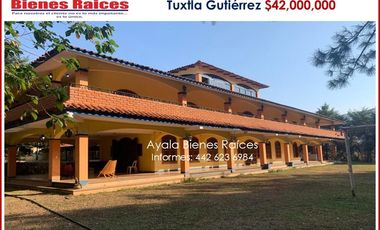 RANCHO EN VENTA EN CHIAPAS. NO DEJES IR ESTA OPORTUNIDAD!! $42,000,000