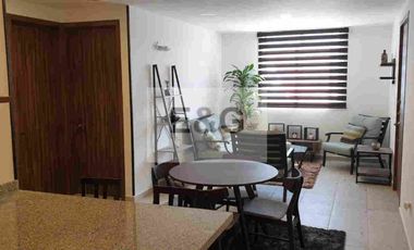 DEPA AMUEBLADO EN PB CON JARDIN