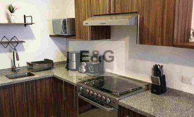 DEPA AMUEBLADO EN PB CON JARDIN