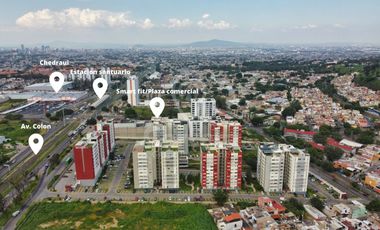 Departamento en venta, Torre Alto Horizonte Tlaquepaque Jalisco.