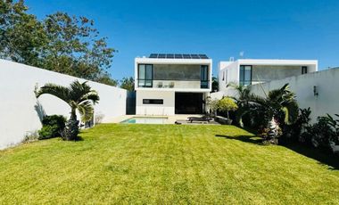 Casa en venta en fraccionamiento de lujo ubicado en Conkal , Mérida Yucatán