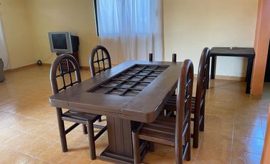 CASA EN RENTA AMUEBLADA PARA 6 PERSONAS Y CON SERVICIOS