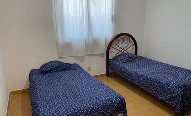 CASA EN RENTA AMUEBLADA PARA 6 PERSONAS Y CON SERVICIOS