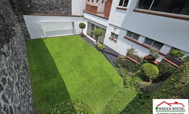 VENTA CASA CON JARDÍN EN PEDREGAL DE SAN FRANCISCO, COYOACÁN