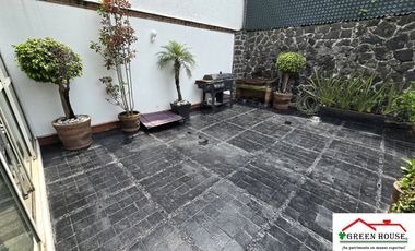 VENTA CASA CON JARDÍN EN PEDREGAL DE SAN FRANCISCO, COYOACÁN