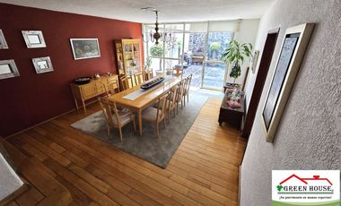 VENTA CASA CON JARDÍN EN PEDREGAL DE SAN FRANCISCO, COYOACÁN