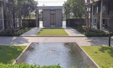 For sale with tenant, Condo D Condo Campus Resort Bangna, complete common area, near ABAC Suvarnabhumi Campus.