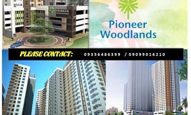 Rent to Own Condo Mandaluyong Edsa For Sale MRT Ortigas BGC Pioneer Woodlands