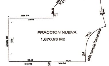 RENTA TERRENO - AVENIDA 135