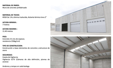 CONEKTA 3 - BODEGAS EN RENTA / GARCÍA, NUEVO LEÓN