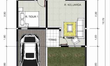 RUMAH HANYA 2 MENIT KE  RS RESTU IBU DI KROYO SRAGEN JAWA TENGAH