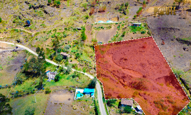 En Paute vendo terreno con excelente vista sector uzhupud