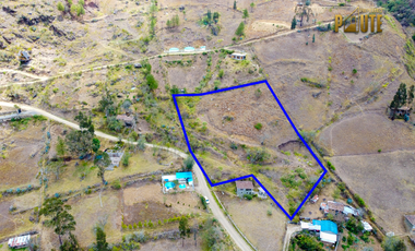 En Paute vendo terreno con excelente vista sector uzhupud
