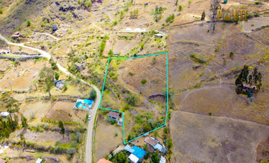 En Paute vendo terreno con excelente vista sector uzhupud