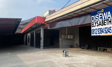 Disewakan Tanah 1000m2, Ada Kantor 150m2, Cocok Usaha Bengkel, Resto Dll