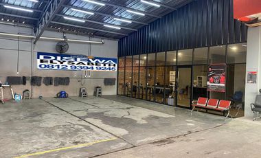 Disewakan Tanah 1000m2, Ada Kantor 150m2, Cocok Usaha Bengkel, Resto Dll