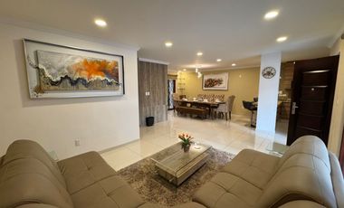 SE RENTA CASA AMUEBLADA 4 RECAMARAS FRACCIONAMIENTO LA CIMA SERVICIOS INCLUIDOS