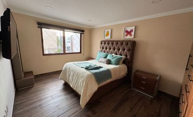 SE RENTA CASA AMUEBLADA 4 RECAMARAS FRACCIONAMIENTO LA CIMA SERVICIOS INCLUIDOS