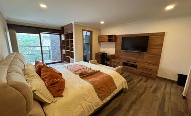 SE RENTA CASA AMUEBLADA 4 RECAMARAS FRACCIONAMIENTO LA CIMA SERVICIOS INCLUIDOS