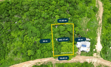 Terreno con Vistas Panorámicas en Playa Plataforma, Puerto Escondido