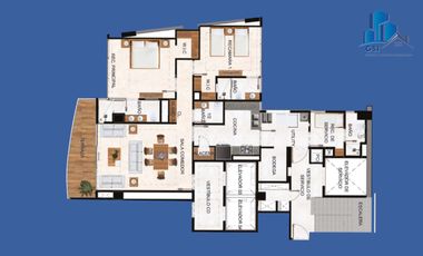 vendo departamento en Bosque Real