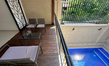 amplia casa a la venta con piscina en la vereda vanguardia