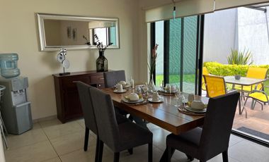 AMUEBLADA EN PRIVADA PROXIMA A ZONA INDUSTRIAL, IDEAL PARA EJECUTIVOS, ALBERCA Y SEGURIDAD