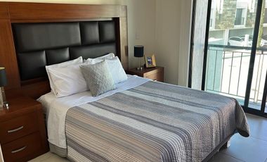 AMUEBLADA EN PRIVADA PROXIMA A ZONA INDUSTRIAL, IDEAL PARA EJECUTIVOS, ALBERCA Y SEGURIDAD