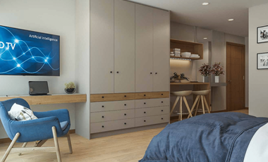 601 Comodidad, Cercanía, Tranquilidad. Encantador Estudio con Vista y Parqueadero en Av de Los Shyris. A Estrenar.