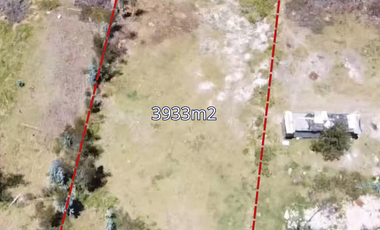 Venta de terreno con 3933m2- ubicado en la Dolorosa- Solano