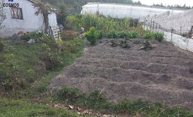 Venta de terreno con mediaguas en Otavalo sector La Magdalena, 800 m2