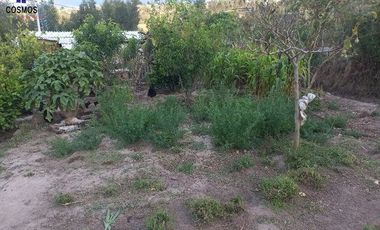 Venta de terreno con mediaguas en Otavalo sector La Magdalena, 800 m2