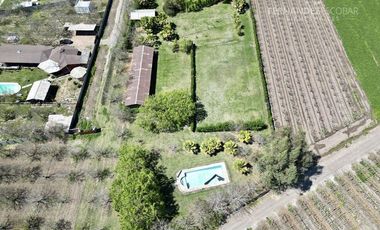 SAN FELIPE - VENDE PARCELA CON QUINCHO Y PISCINA - CURIMON
