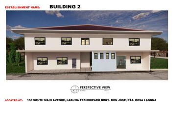 NEWLY BUILT 64 sqm Laguna Ground floor Office Warehouse Space for Rent Lease Laguna Technopark Sta. Rosa Santa Rosa Industrial park (Non Peza Company)